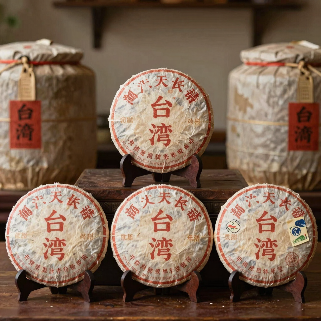 Taiwanese tea farm